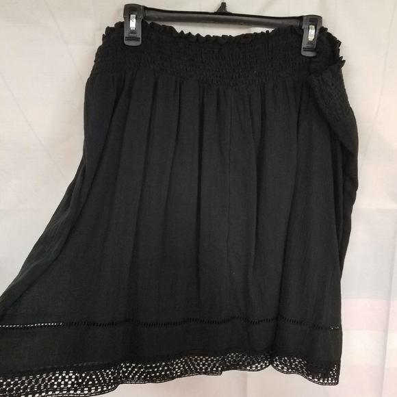 Faded Glory Dresses & Skirts - Faded Glory XXL (20) Black Cotton Skirt